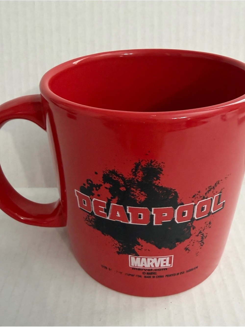 Marvel Deadpool Red Ceramic Mug